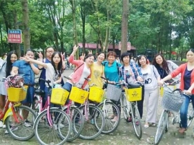 成飞医院举行2016年“5.12”护士节“展现自我，快乐骑行”活动