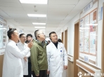 通用技术集团财务公司党委书记岳海涛一行调研成飞医院
