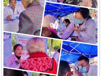 健康服务走进何家社区——成飞医院联合金泉社区卫生服务中心开展大型义诊
